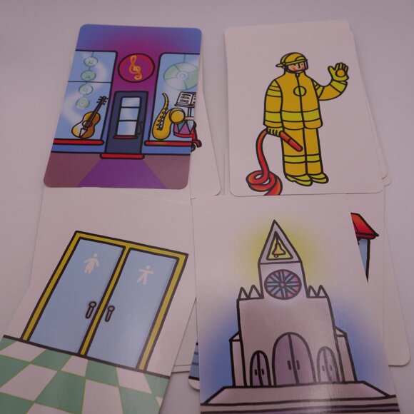 Cartes eclair La Ville Le monde qui m'entoure 100 exercices stimulant! - Picture 10 of 16